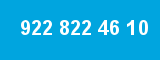 922 822 46 10 922 822 46 10